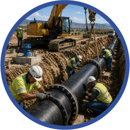Especialización en riego y obra